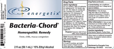 2 Oz. Bottle Label (Bacteria Chord   2 Oz. Bottle Label)
